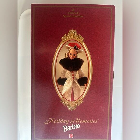 Barbie Other - 1995 Hallmark Special Edition Holiday Memories Collector Barbie